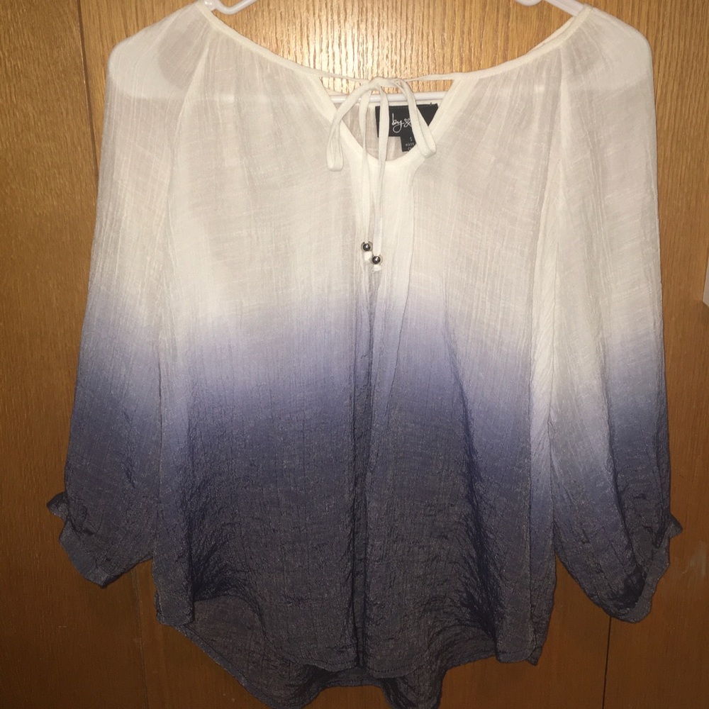 Flowy Ombré Blouse